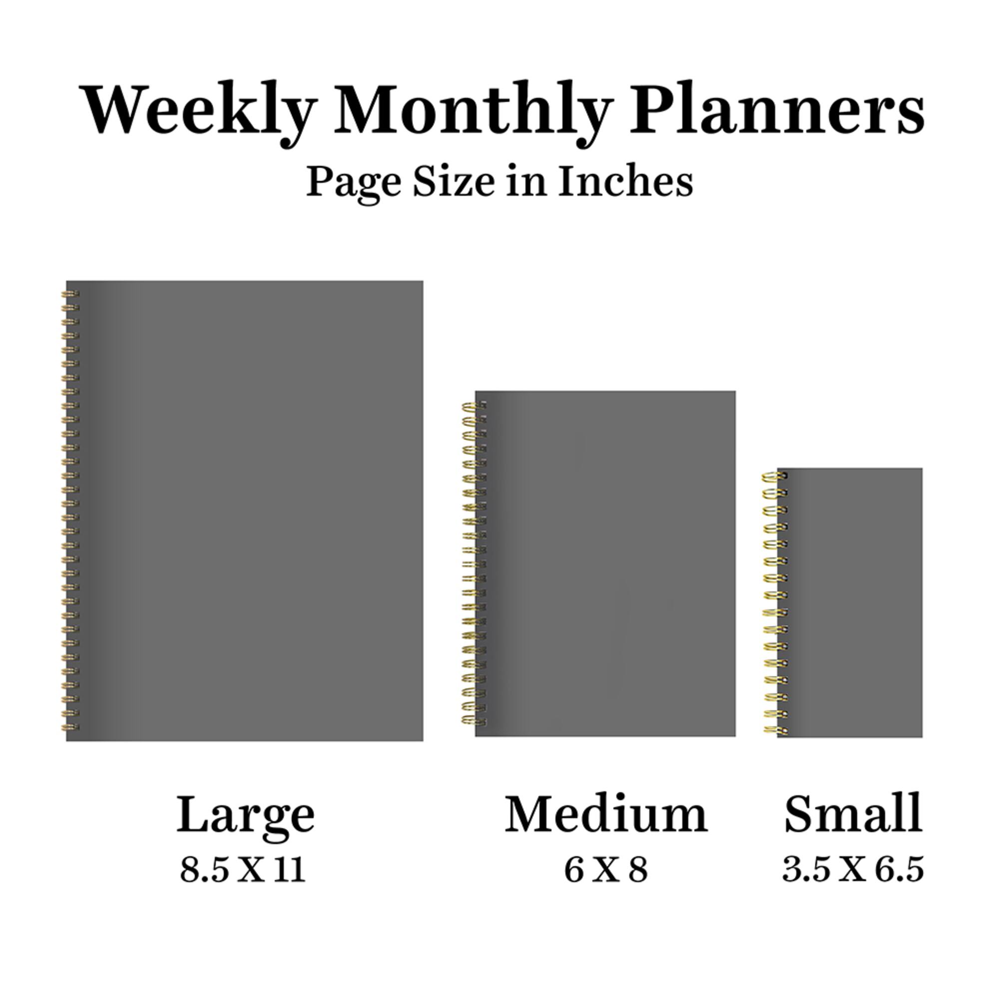 TF Publishing Large Checkered Cowboy Weekly Monthly Planner